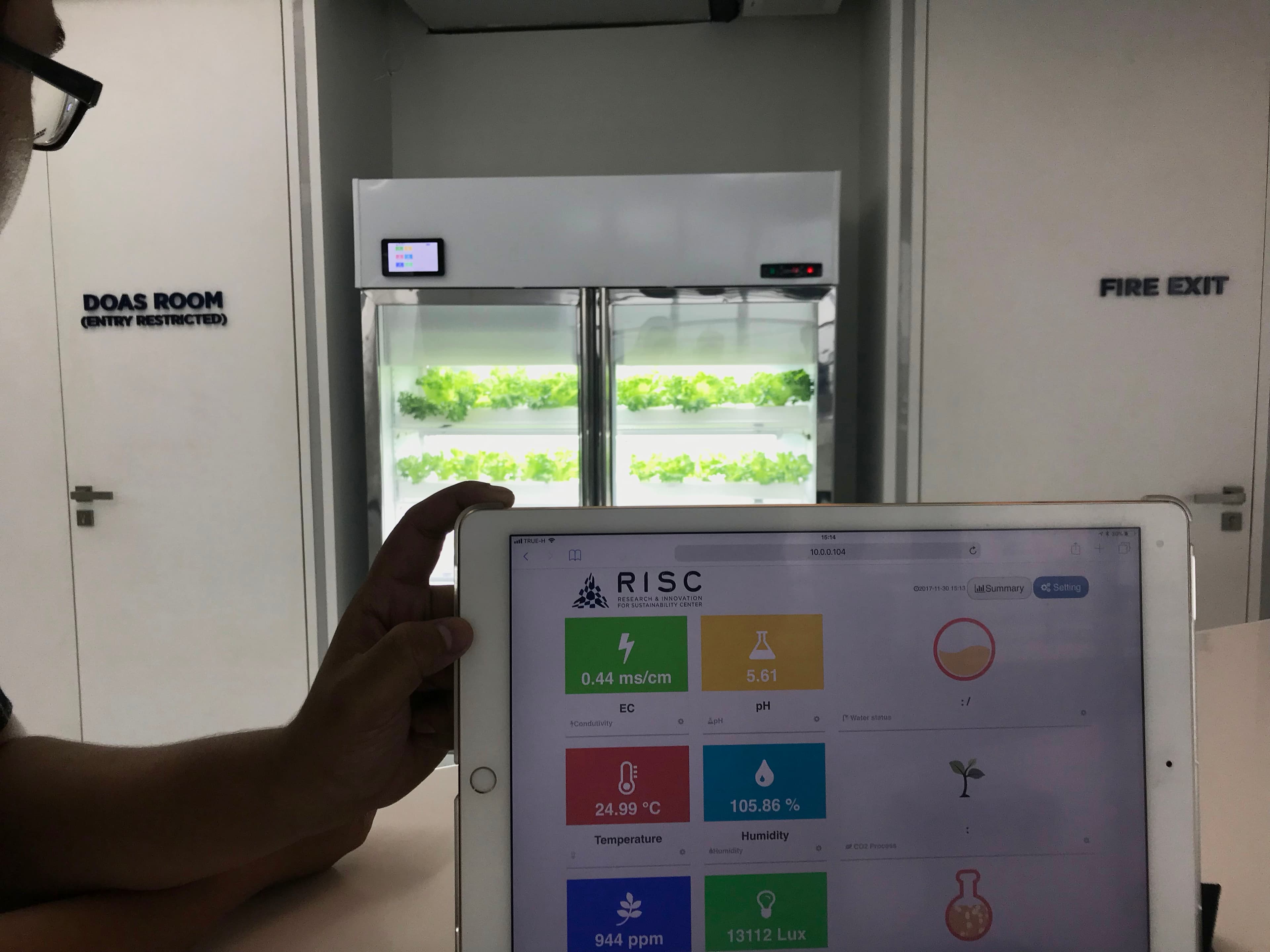 Mini Vertical Hydroponic System